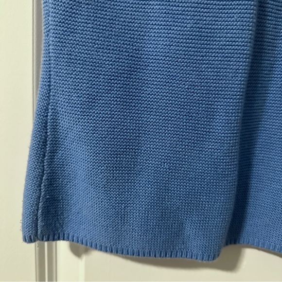 Vintage Talbots Blue Sweater Vest Women’s Size Medium Japan Made Preppy Spring - Picture 12 of 15